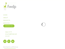 Tablet Screenshot of creative.fwdp.co.uk